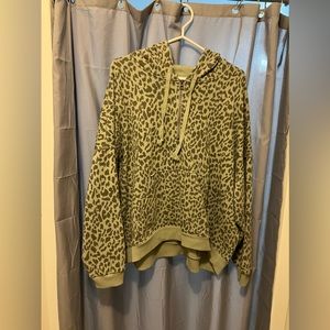 American Eagle Half Zip with Hood - Never Worn!